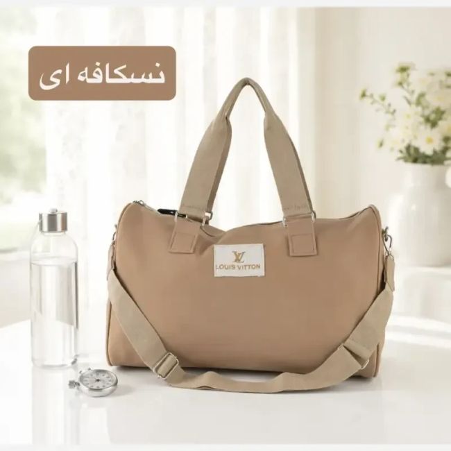ساک دستی اسپرت و روزمره پارچه نانسی ابعاد 35 در 25 سانتیمتر (2)