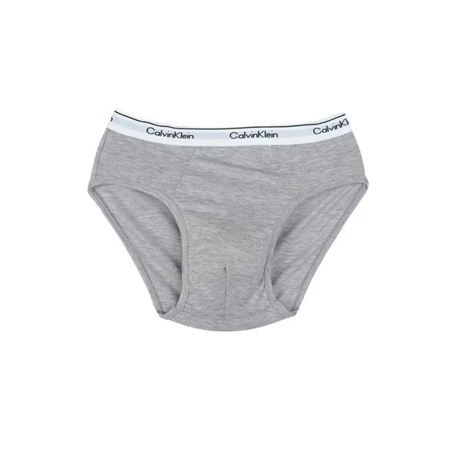 شورت مردانه اسلیپ کش اسپرت Calvin رنگ طوسی ملانژ جنس ملانژ نخ و پنبه