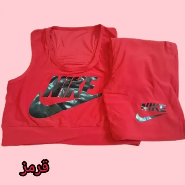 ست نیم تنه و ساپورت ورزشی زنانه جنس فیلامنت سایز 38 تا 48