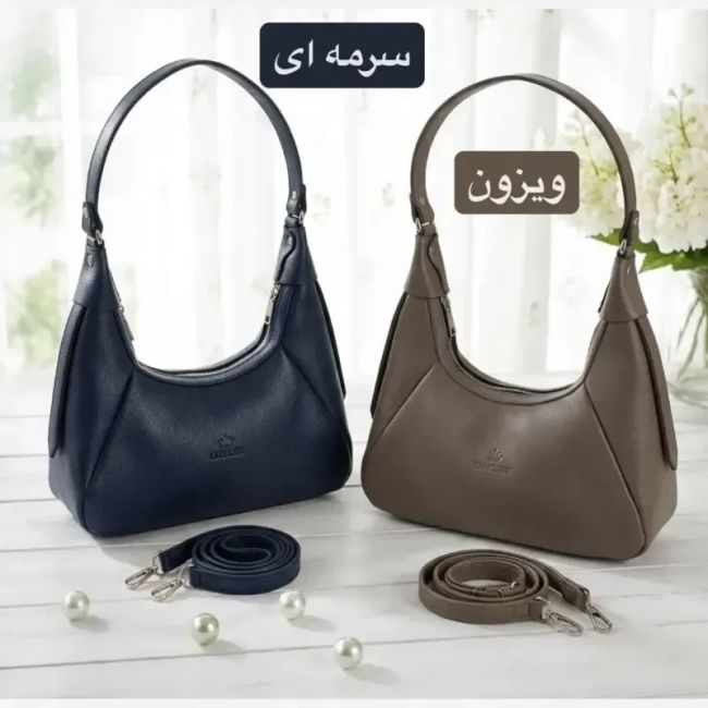 کیف زنانه چرم مصنوعی روزمره و مجلسی بند بلند کد 5740
