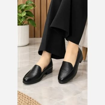 کالج زنانه چرم شرکتی زیره PVC رنگ مشکی سایز 37 تا 40