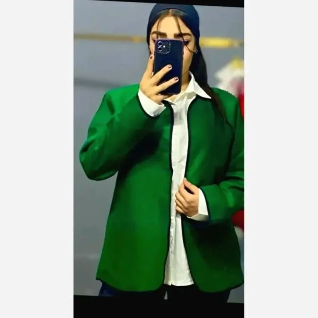 مانتو گلیمی گیلدخت درجه یک فری سایز قرمز سبز