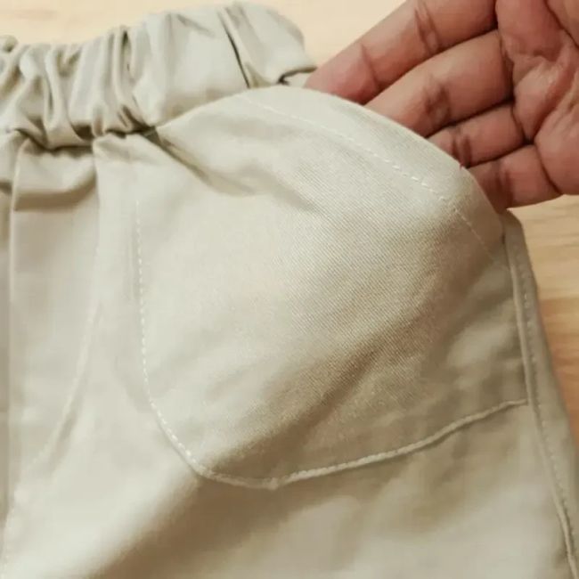 بلوز دورس و شلوار کتان دخترانه مدل پشت پاپیون