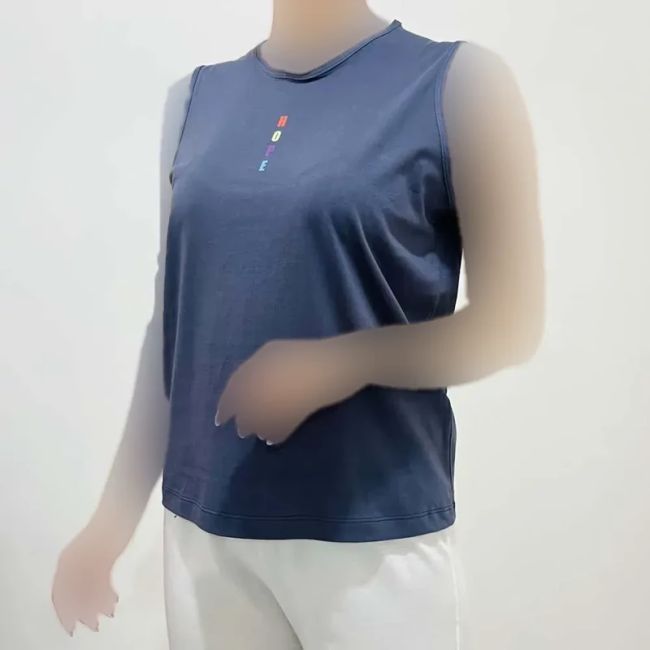 تاپ زنانه نخ پنبه چاپدار