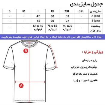 تیشرت آستین کوتاه مردانه طرح چلسی یقه گرد مشکی سایز بندی مناسب چهار فصل (2)