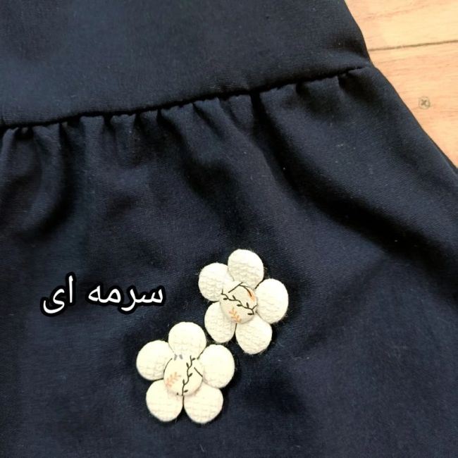کت و سارافون دخترانه مدل گل بهاری کرپ مازراتی و لنین سایز 1 تا 3