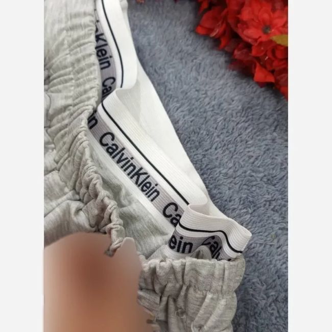 شلوار گت دار دوکاره جاگر CalvinKlein دوکمره سوپر نخ پنبه کلوین قابل استفاده هم بصورت بگ هم اسلش