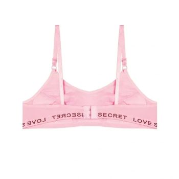 سوتین ورزشی دخترانه نخی دولایه کش LOVE SECRET مدل اسپرت بدون فنر