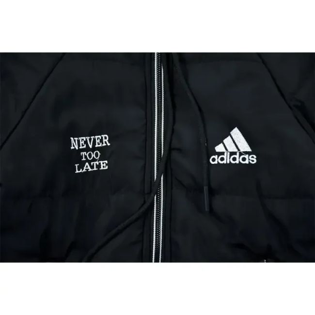 کاپشن پسرانه ADIDAS مشکی شمعی پاییزه و زمستانه