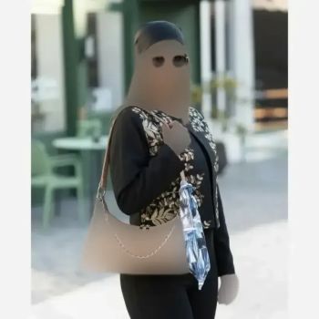 کیف کژوال شال دار رنگبندی کامل