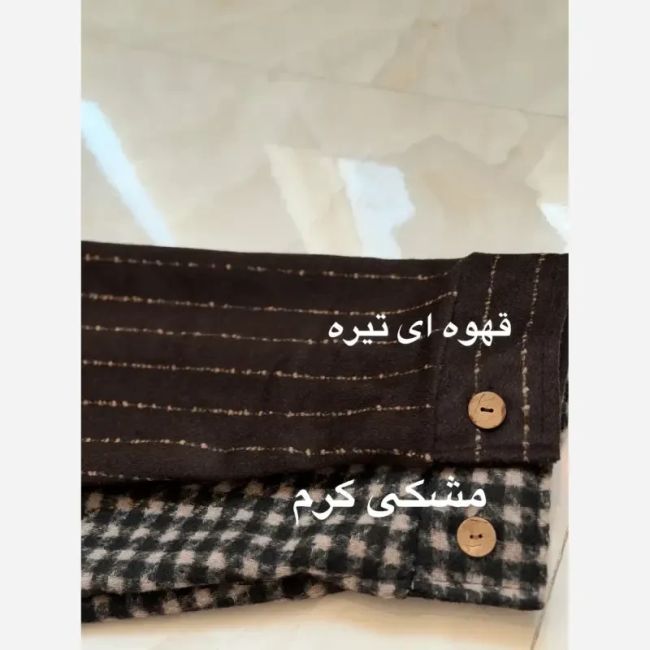پالتو پشمی موهر دار لیوزا سایز 36 تا 46