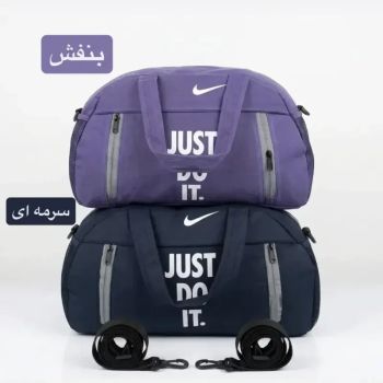 ساک مسافرتی و ورزشی پارچه ای 4 جیب با بند بلند