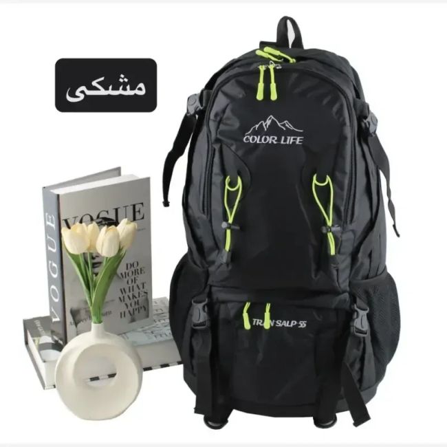 کوله پشتی مسافرتی و ورزشی پارچه ای مدل 9327