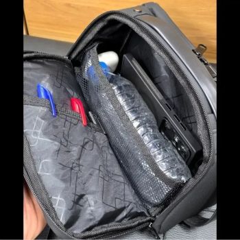 کیف دستی ضد آب بنج جنس اسکین سیلیکون خارجی ابعاد 15 در 26 سانتی متر
