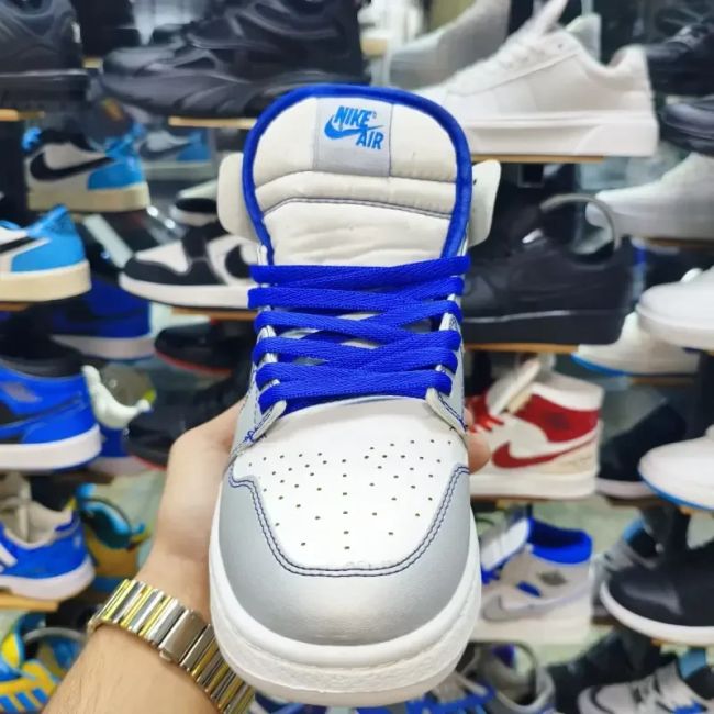 کتونی نایک ایر جردن 1 ساقدار فانتوم بلو مردانه