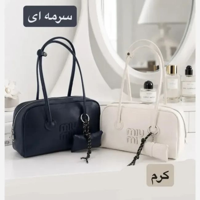 کیف زنانه اسپرت روزمره چرم مصنوعی زیپدار