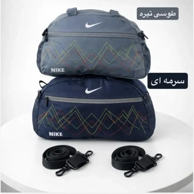 ساک ورزشی پارچه ای بند دار ابعاد 45 در 25 در 15 سانتیمتر