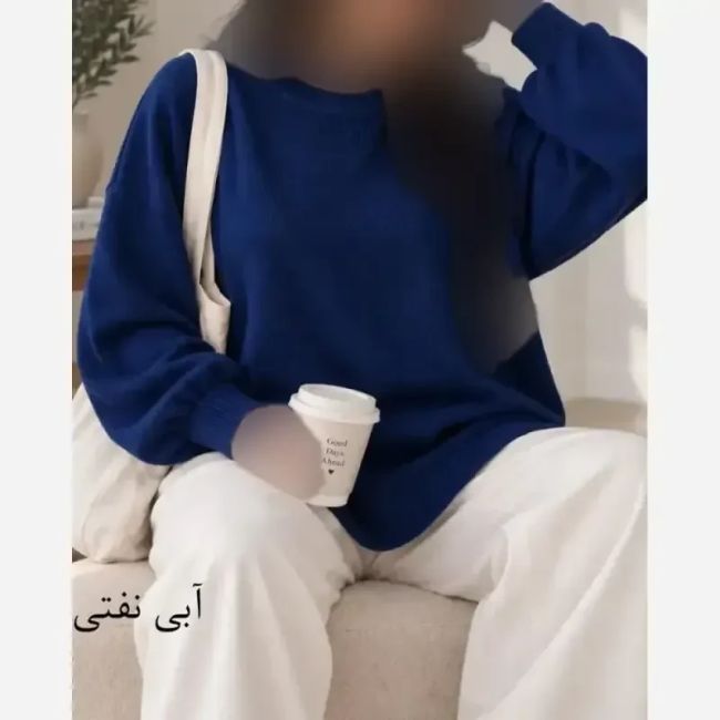 بلوز بافت زنانه نخ ترک ساده لش ضد حساسیت سایز 36 تا 50