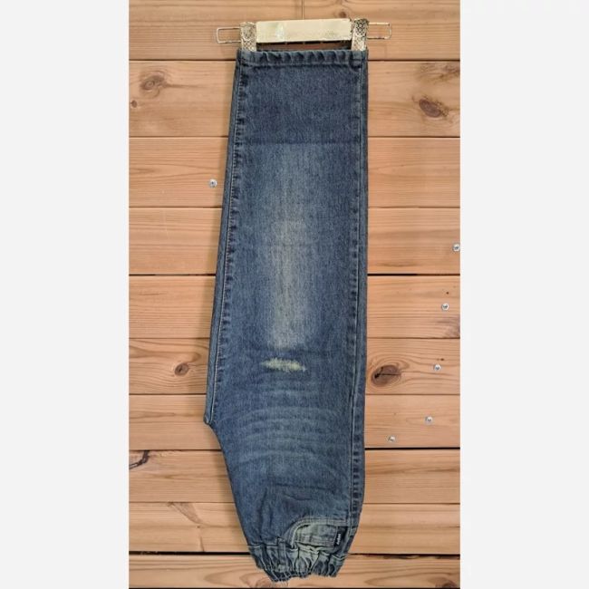 شلوار مام استایل جین اسپرت بچگانه سایز 75 تا 100