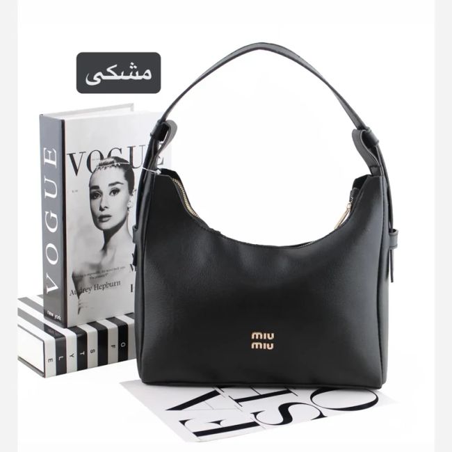 کیف زنانه چرم مصنوعی اسپرت روزمره مدل زیپدار