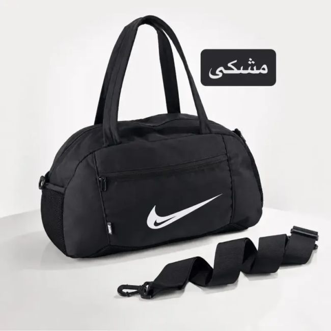 ساک ورزشی مسافرتی پارچه ای سه بند با ابعاد 40 در 25 در 15 سانتی متر