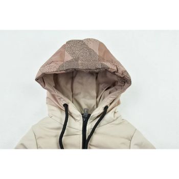کاپشن پسرانه برزنتی آبرنگی نسکافه ای