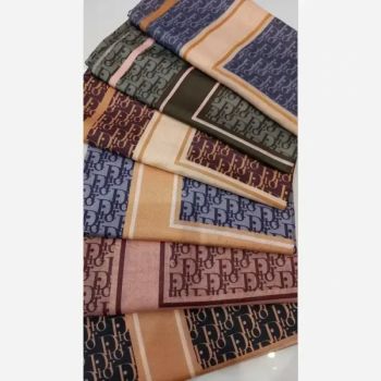 روسری زنانه نخی بهاره قواره 120 سوپرنخ دوردوخت
