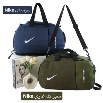 ساک ورزشی و اسپرت پارچه ای بند بلند ابعاد 45 در 20 در 30 سانتیمتر