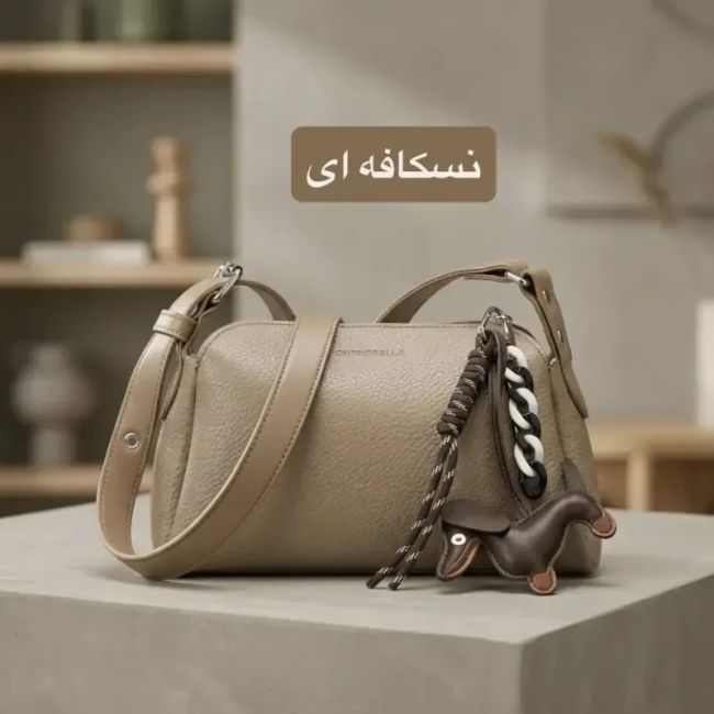 کیف پاسپورتی چرم مصنوعی زنانه اسپرت و روزمره با بند بلند و مگنت