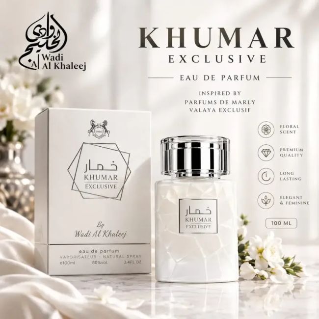 عطر ادکلن زنانه خمار اکسکلوسیو وادی الخلیج ادوپرفیوم 100 میل