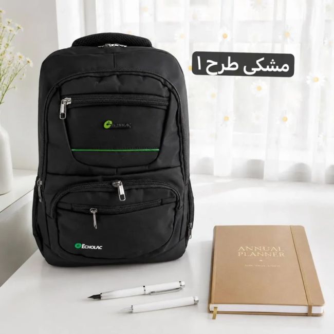 کوله پشتی برزنت اسپرت جالبتاپ مناسب مدرسه و دانشگاه