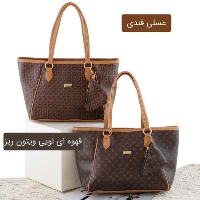 کیف زنانه چرم مصنوعی روزمره و مهمانی (4)