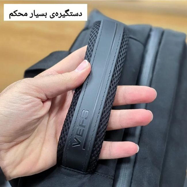 کوله پشتی لپ تاپ و دانشجویی قفل دار مناسب لپتاپ تا 17.5 اینچ