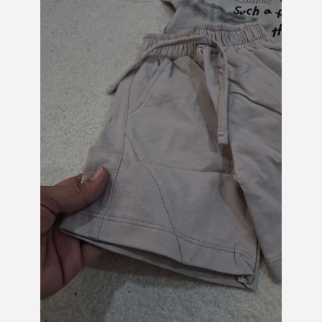 ست تیشرت و شلوارک اسپرت بچگانه سایز 35 تا 50