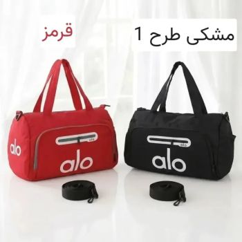 ساک ورزشی و استخری اسپرت جنس کرتکس با بند بلند و زیپ ابعاد 50 در 35 سانتیمتر