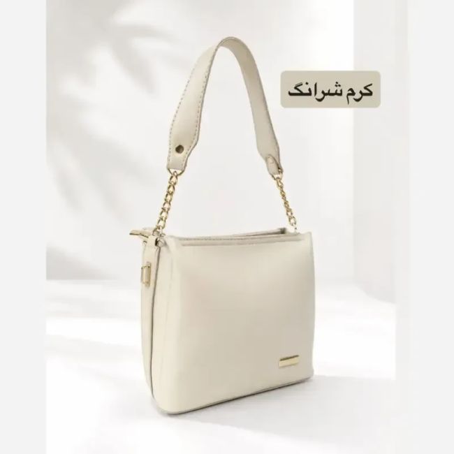 کیف زنانه چرم مصنوعی دستی و دوشی رسمی و روزمره