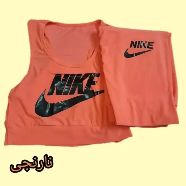 ست نیم تنه و ساپورت ورزشی زنانه جنس فیلامنت سایز 38 تا 48