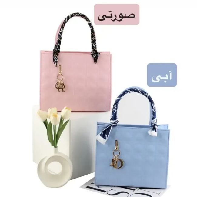 کیف زنانه چرم مصنوعی روزمره و مجلسی بند دار