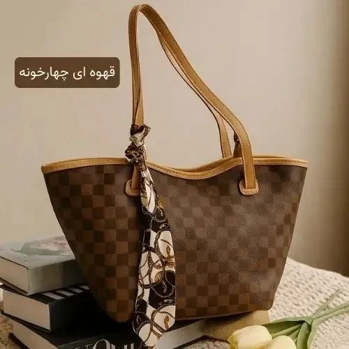 کیف زنانه چرم مصنوعی رسمی و روزمره با بند بلند