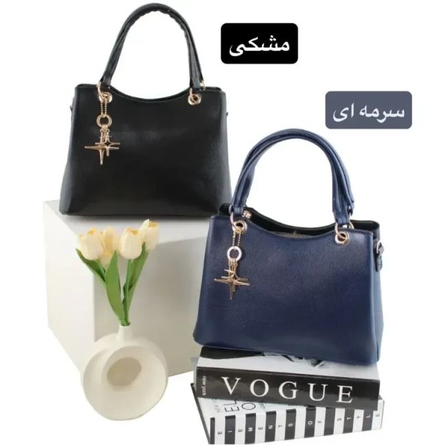 کیف زنانه چرم مصنوعی اسپرت و روزمره با بند بلند (2)