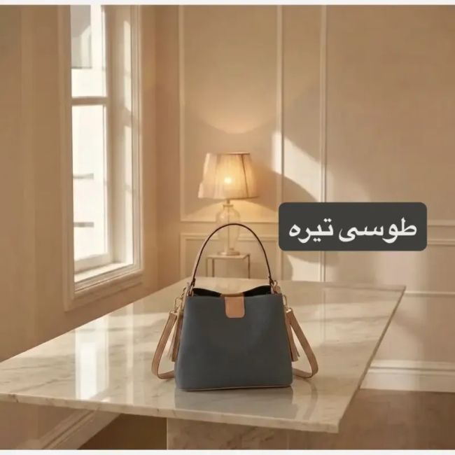 کیف زنانه اسپرت روزمره چرم مصنوعی مدل دو بند