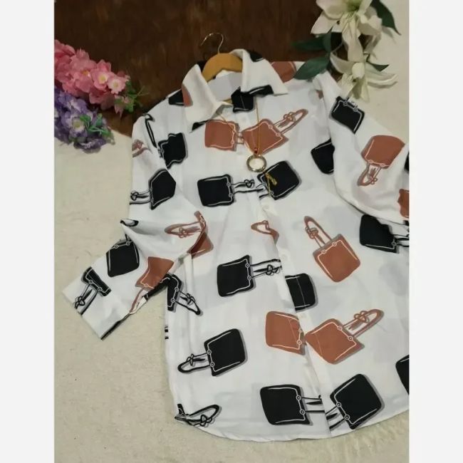 شومیز درسا جنس بوگاتی درجه یک فری سایز 38 تا 46