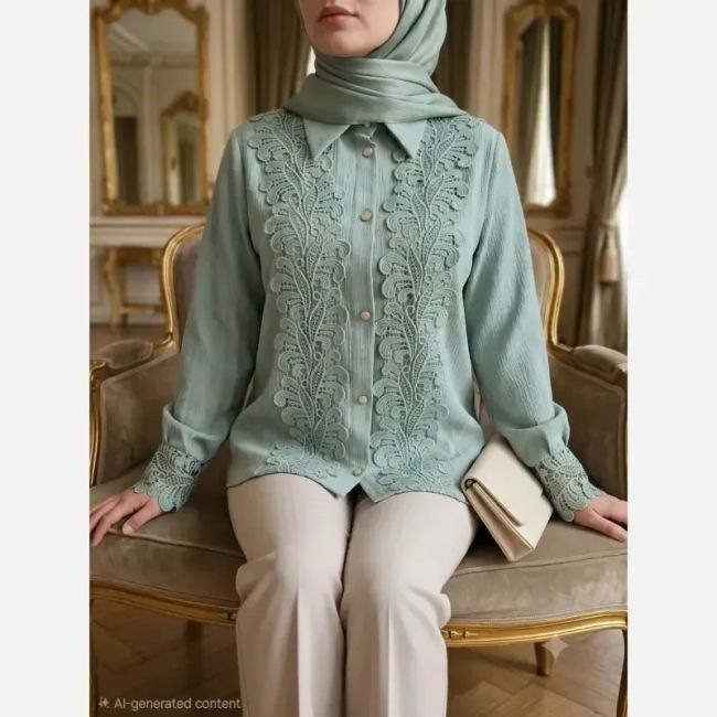 شومیز زنانه جنس توکی کراش مدل آیسو سایز 36 تا 58