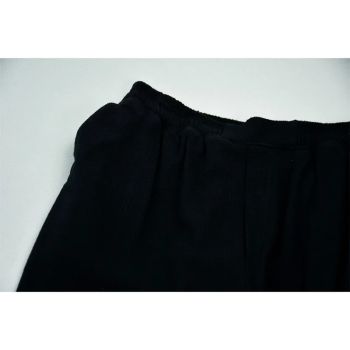 ست پیراهن و شلوار مردانه پنبه حصیری مشکی