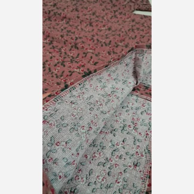 شومیز دخترانه لینن پنبهای آستین بلند