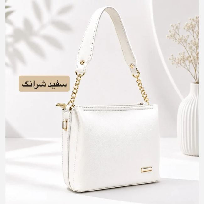 کیف زنانه چرم مصنوعی روزمره و مجلسی بند بلند (2)