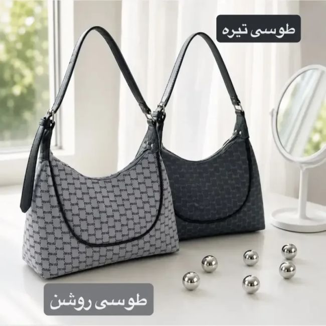 کیف زنانه پارچه ای اسپرت و روزمره ابعاد 30 در 20 در 10 سانتیمتر