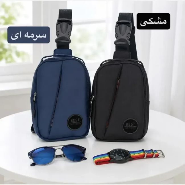 کیف مردانه پارچه ای اسپرت و روزمره بند دار (4)