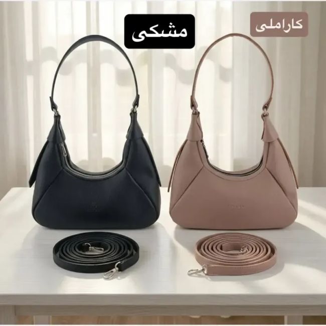 کیف زنانه چرم مصنوعی روزمره و مجلسی بند بلند کد 5740