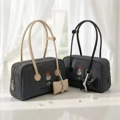 کیف زنانه پارچه ای طرح کنف روزمره